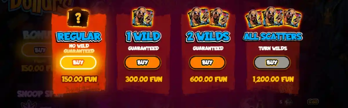 Snoop Dogg slot bonus