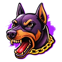 Purple Dobermans